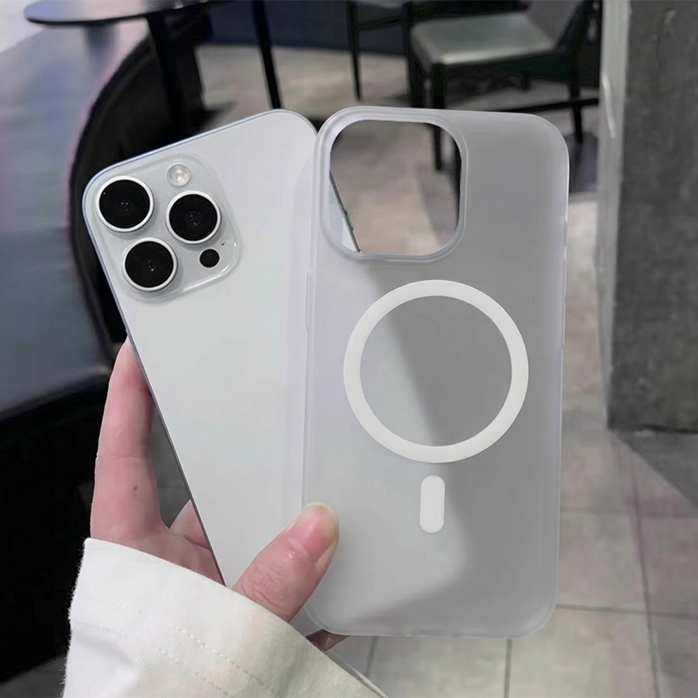 Phone Accessories Popsocket - Ultradünne, weiche, matte magnetische Handyhülle für
