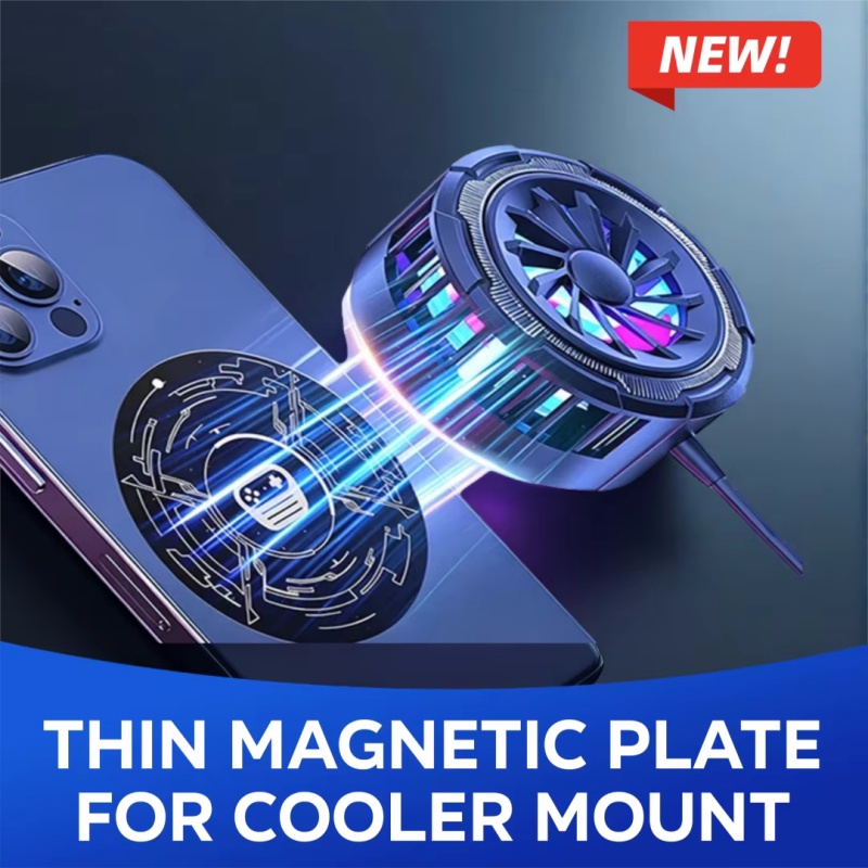 Phone Accessories For Android - Ultradünner Magnetischer Eisenring-Aufkleber Metallplatte Universelles Zubehör