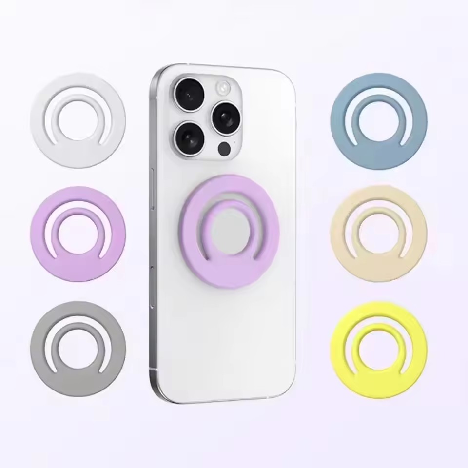 Phone Accessories For Android - Magnetischer Silikonständer, Fingerring, Autotelefonhalter für iPhone