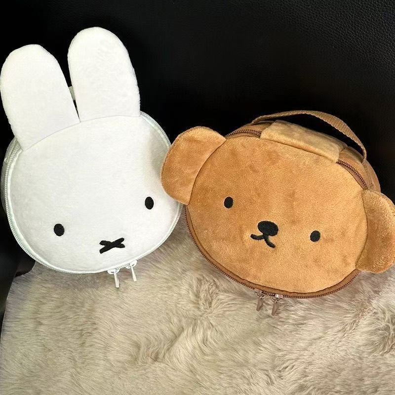 Airtag Holder Case - Kawaii Miffy Cute Cute Boris Aufbewahrungstasche,