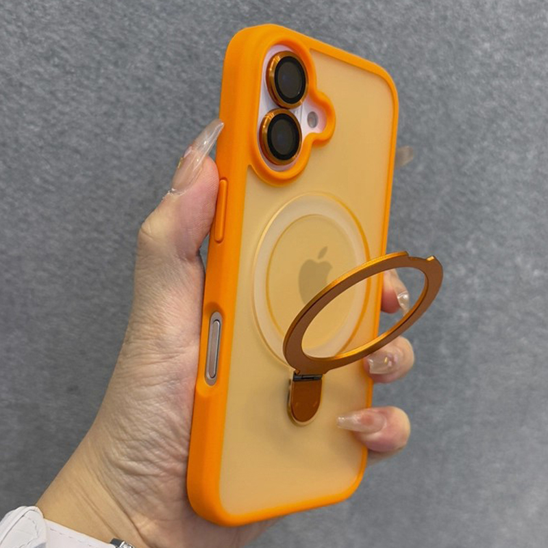 Phone Accessories Popsocket - Matte Handyhülle mit Ringhalter und Glaslinse