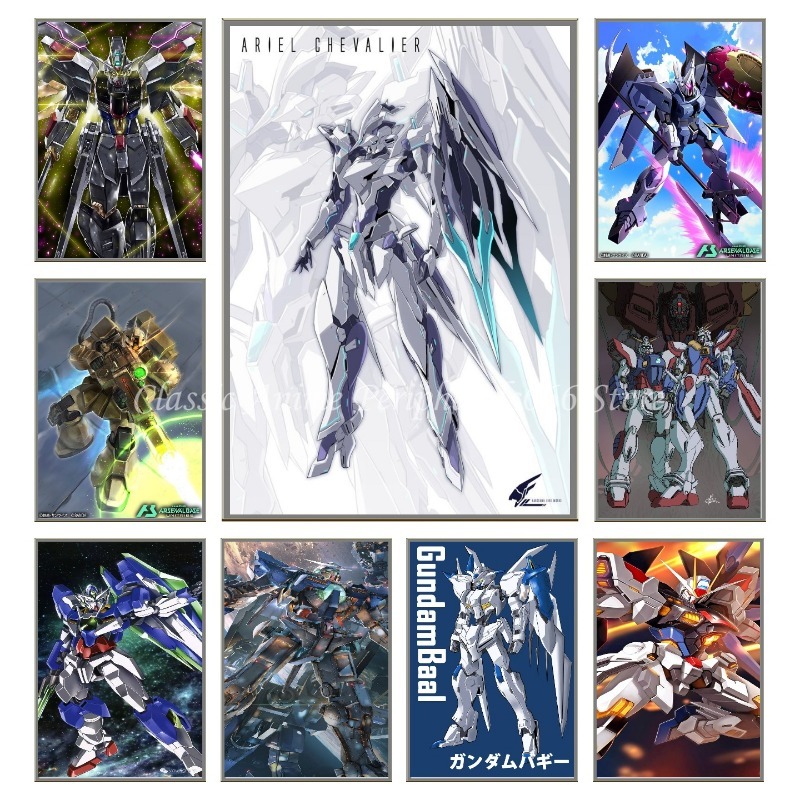 Phone Accessories Poster - Bandai Anime Telefon Set Gundam Leinwand