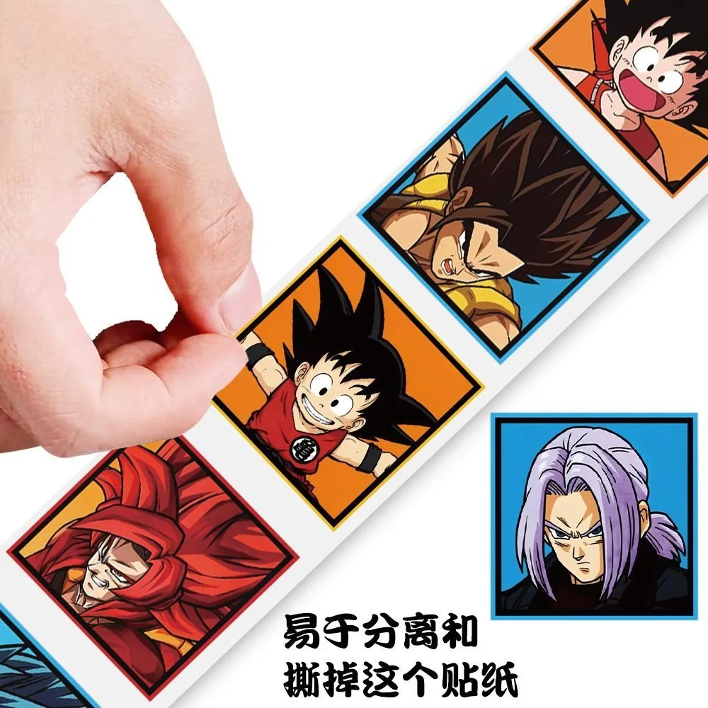 Phone Accessories Poster - 500 Stück Dragon Ball Roll-Aufkleber –