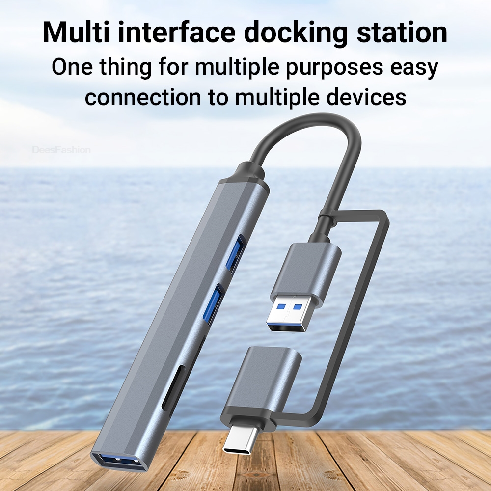 Phone Accessories Distributor - 4-in-1 USB 3.0 HUB Adapter Typ