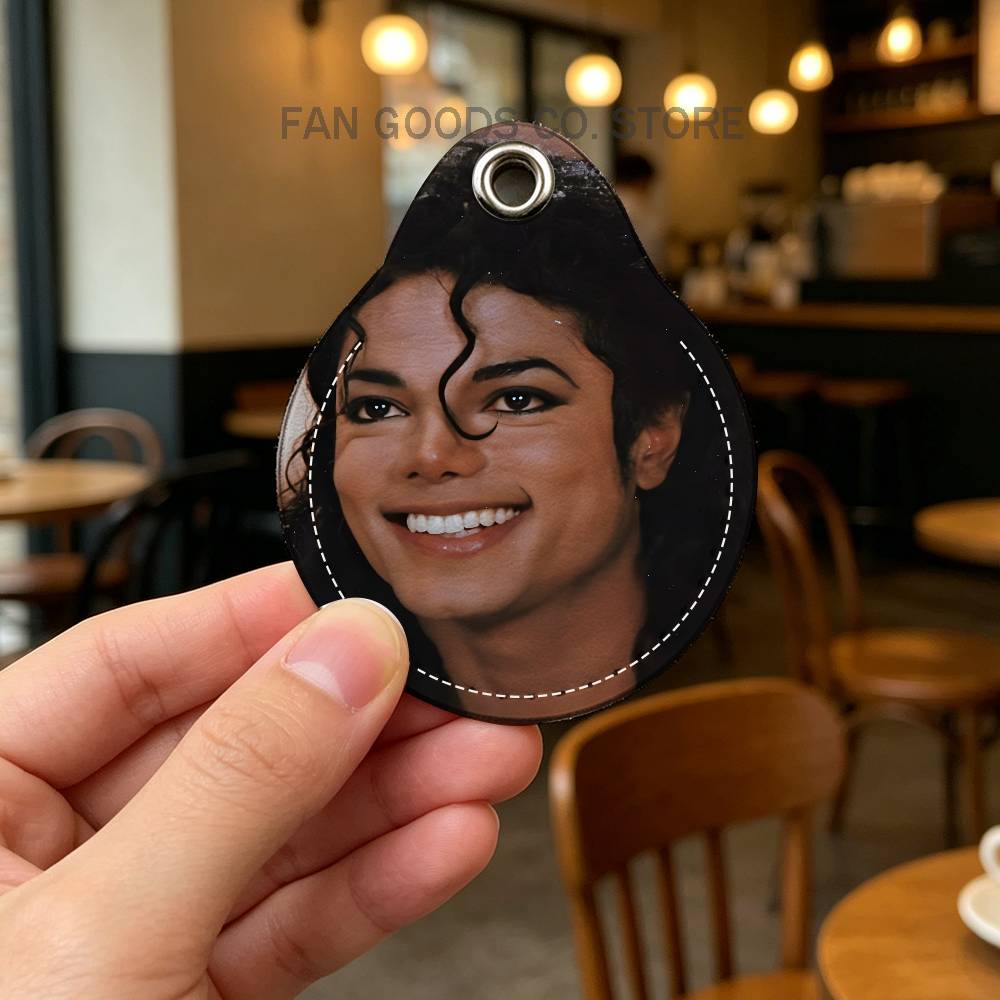Michael J-Jackson PU-Leder Kar – Airtag Holder Case Bewertung und Preis