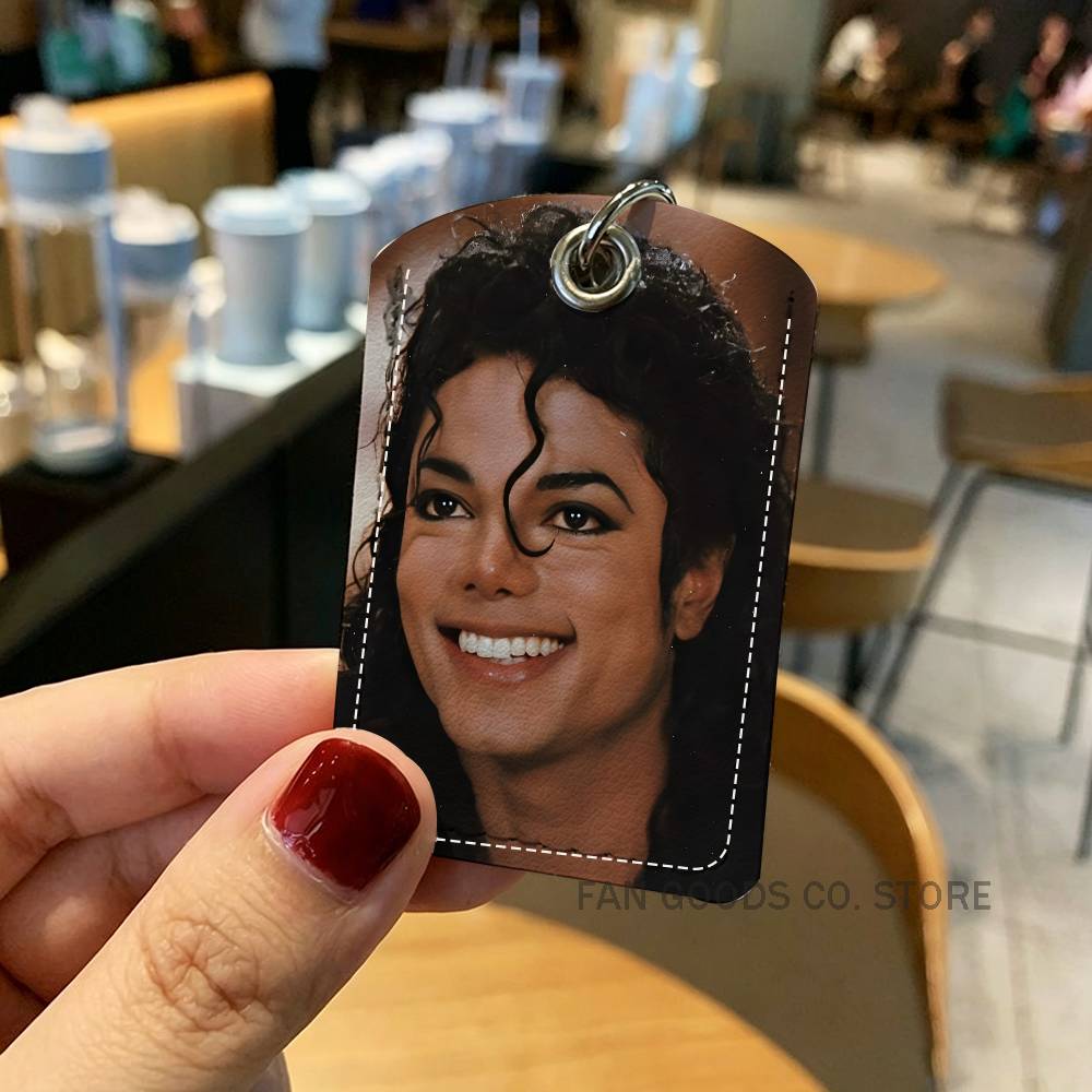 Michael J-Jackson PU-Leder Kar – Airtag Holder Case Bewertung und Preis