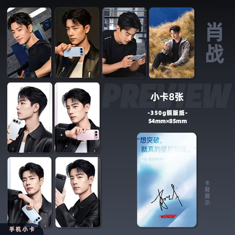 Xiao Zhan's Handy-Werbemittel, – Phone Accessories Poster Bewertung und Preis