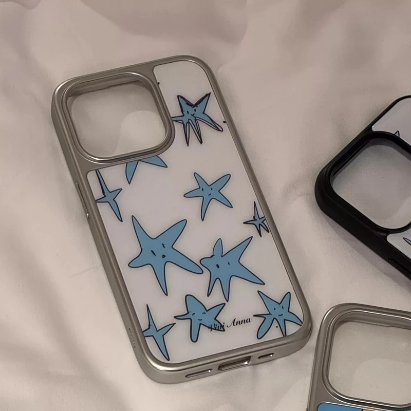 Ins Nische Kreative Blaue Ster – Y2K Phone Accessories Bewertung und Preis