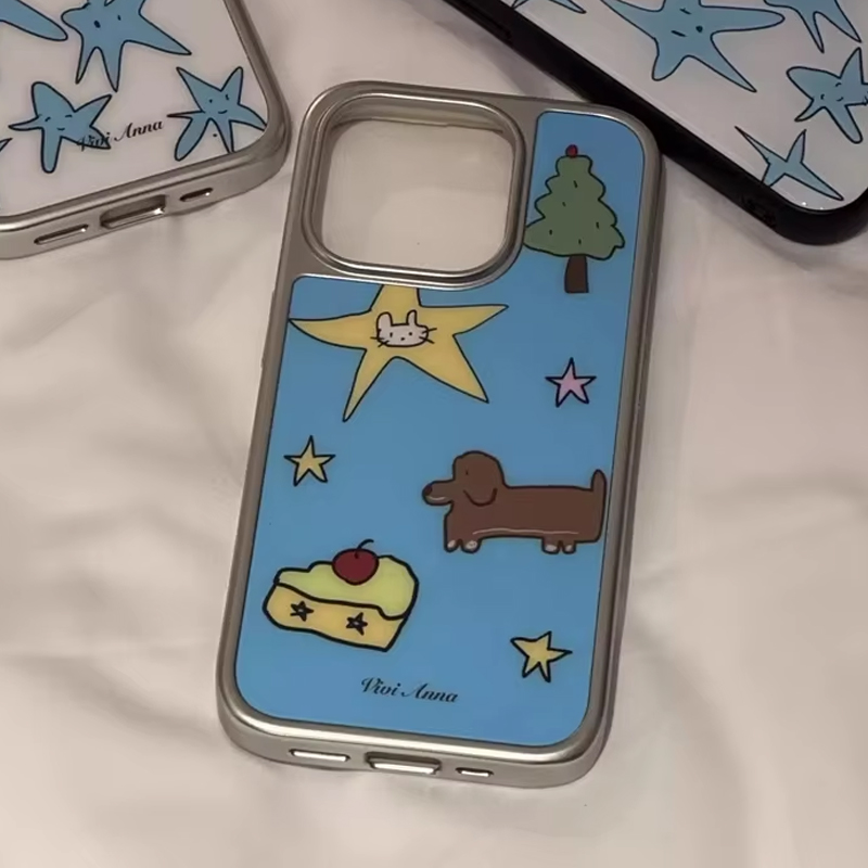 Ins Nische Kreative Blaue Ster – Y2K Phone Accessories Bewertung und Preis