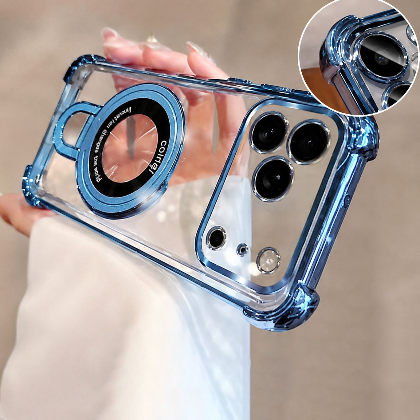 Luxuriöse Transparente Galvani – Phone Accessories Popsocket Bewertung und Preis
