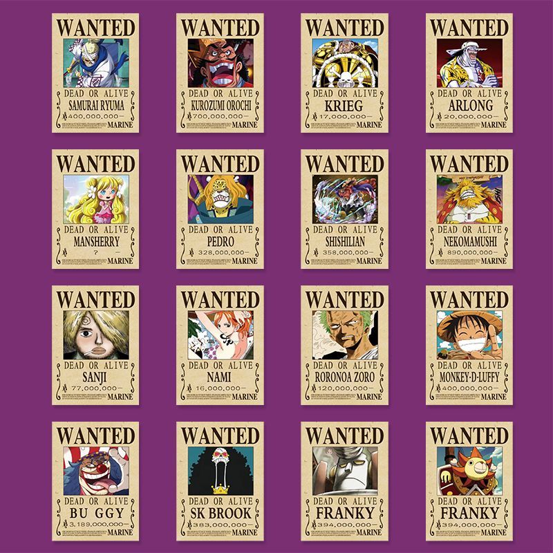 140 Stück One Piece Kopfgeldau – Phone Accessories Poster Bewertung und Preis