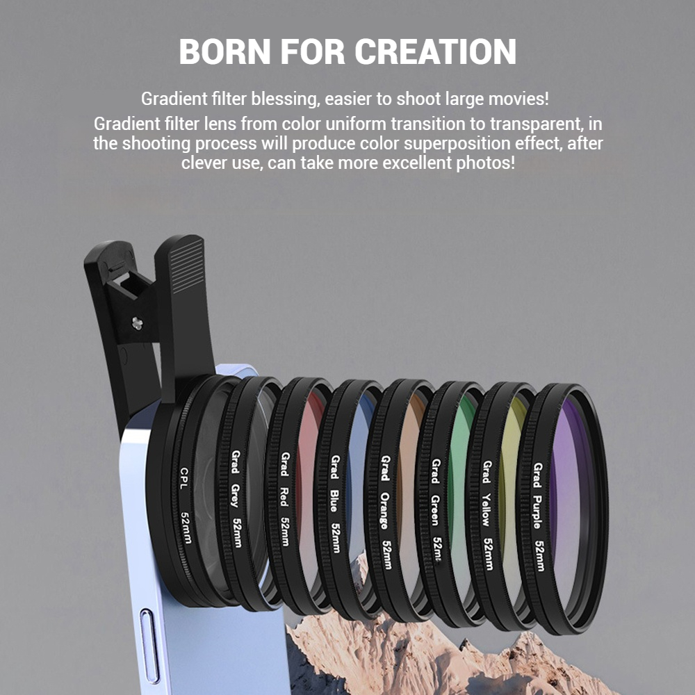 52mm Clip-On Smartphone-Kamera – Phone Accessories For Content Creators Bewertung und Preis