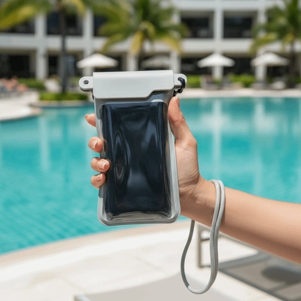 Verstellbarer Riemen, wasserdi – Waterproof Phone Bag Bewertung und Preis