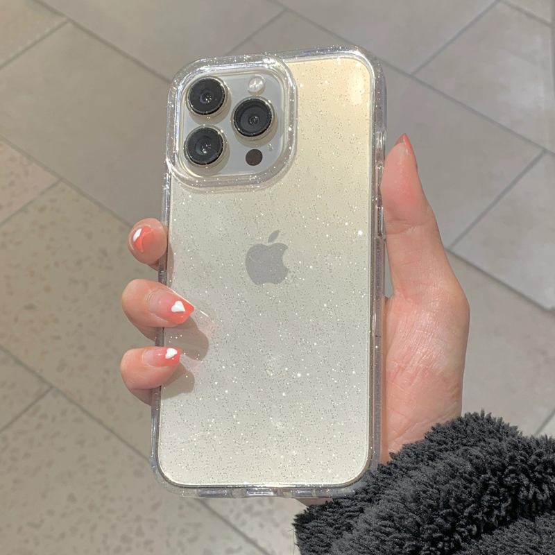 Transparente, einfache Glitzer – Y2K Phone Accessories Bewertung und Preis