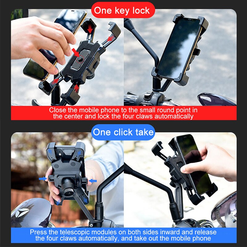 Universelle Motorrad-Handyhalt – Phone Accessories For Android Bewertung und Preis