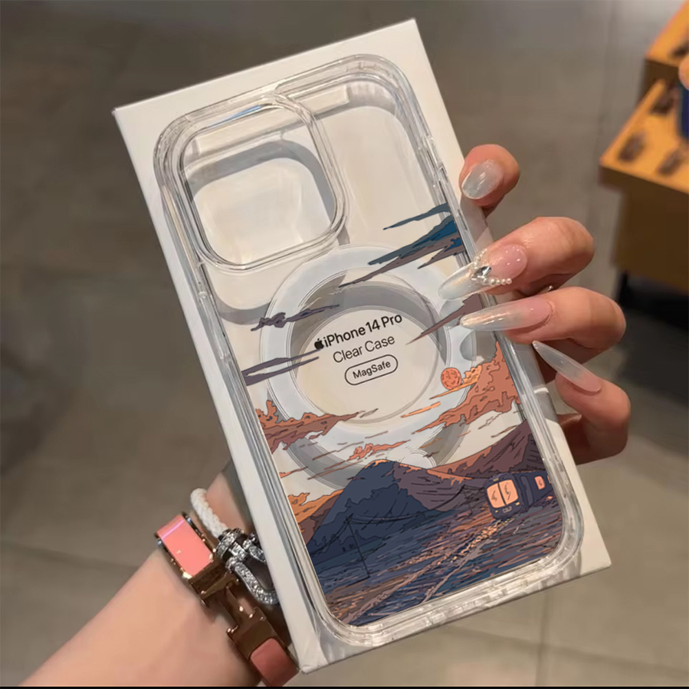 Sonnenuntergang-Muster Modisch – Phone Accessories Kiosk Bewertung und Preis