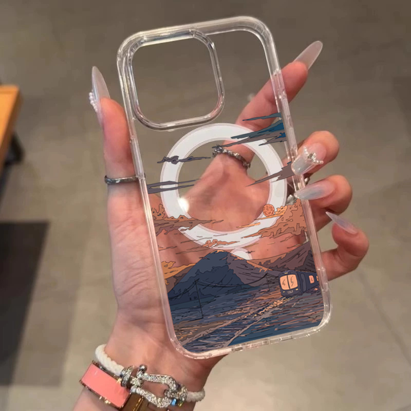 Sonnenuntergang-Muster Modisch – Phone Accessories Kiosk Bewertung und Preis