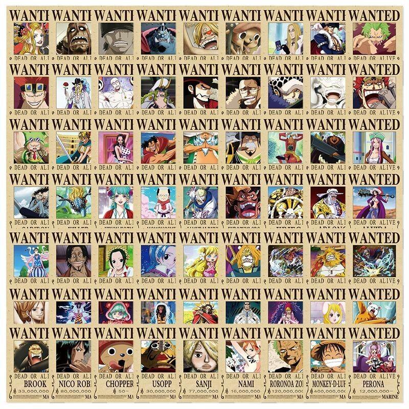 One Piece Aufkleber 140 Stück  – Phone Accessories Poster Bewertung und Preis
