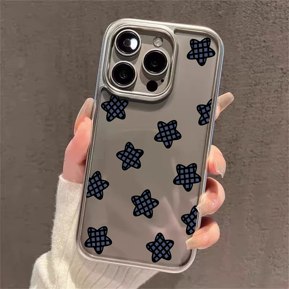 Y2K Stars Fashion Clear Cases  – Y2K Phone Accessories Bewertung und Preis